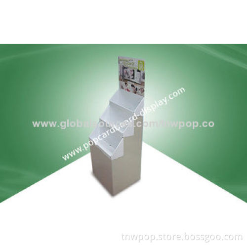 Paper POP Floor Display, Show Different Products Together, Suitable for Promotions